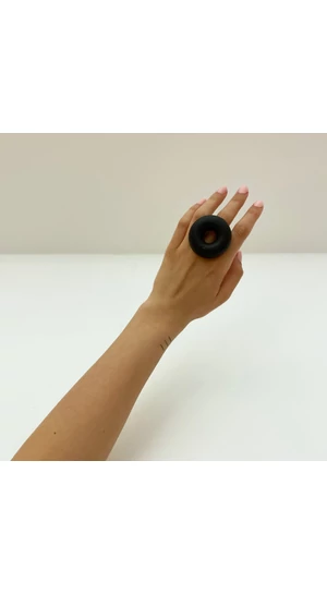 Botos Balázs: Donout Ring Black gyűrű
