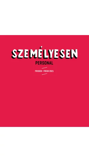 Személyesen / Frissen 2021