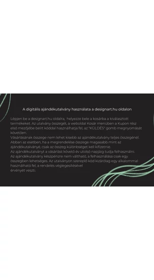 Ajándékutalvány / Digitális / 40.000 forint