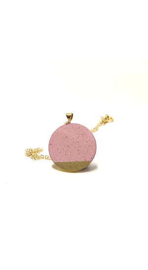 Bibeton: Pink/arany kör medál