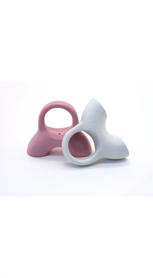 Botos Balázs: Horny Ring V White gyűrű