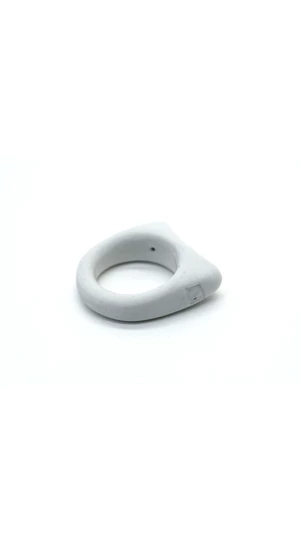 Botos Balázs: Simple Ring White gyűrű