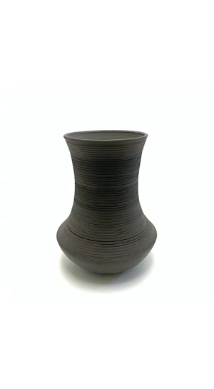 Károlyi Ildikó: Neolit váza / Magastüzű kerámia / magasság 36cm, ø 20cm
