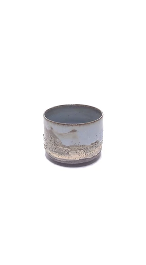 Ksenia Wallenstein: Kék Sands and stones kávéscsésze / magasság 6cm, ø 6cm