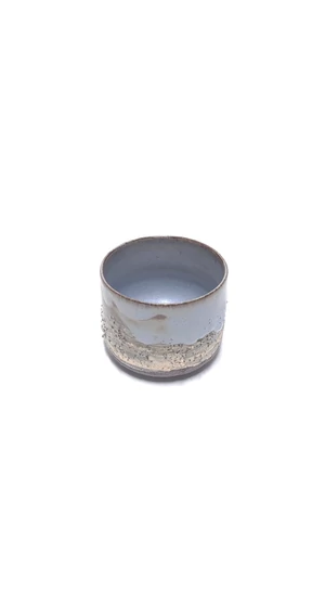 Ksenia Wallenstein: Kék Sands and stones kávéscsésze / magasság 6cm, ø 6cm