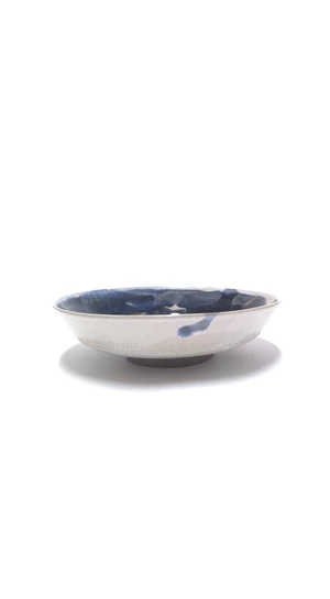 Ksenia Wallenstein: Kék tál/ magasság 6cm, ø 21cm