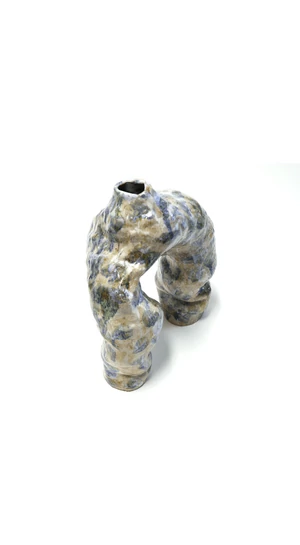 OHO CERAMICS: MÖJ SNÖ szoborváza