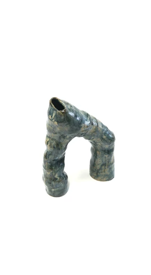 OHO CERAMICS: MÖJ BLAD szoborváza