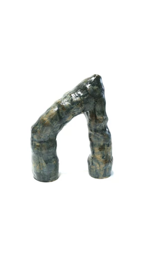 OHO CERAMICS: MÖJ BLAD szoborváza