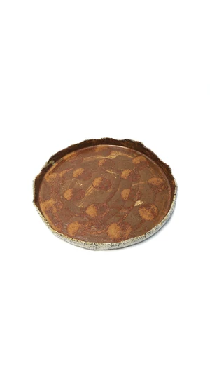 OHO CERAMICS: Nagy bordó kerámiatál