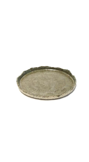 OHO CERAMICS: Zöld kerámiatál