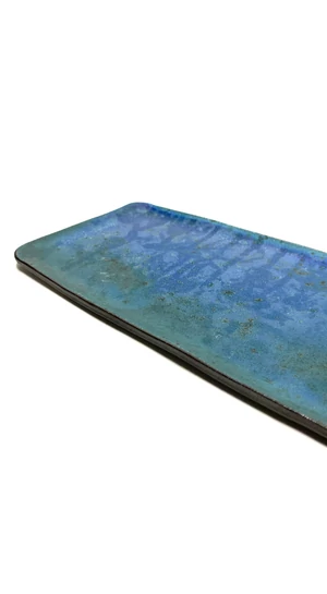 Pastel Ceramics:  Kék tálca / 25x14cm