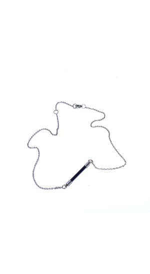 Personal Perception: Steel Earrings / acél fülbevaló, hosszú