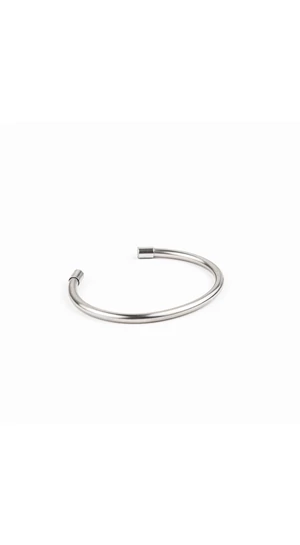 Personal Perception: Pretz Steel acél karkötő / Közepes méret, Vékony 3mm