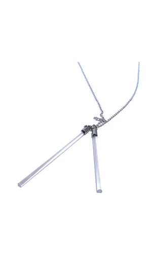 Personal Perception: Glass Necklace / üveg nyakánc, hosszú