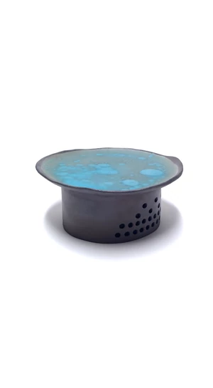 Rasa Ceramicart: Mécsestartó tál - mini / ø24cm, magasság 20cm