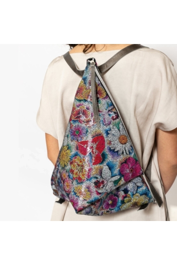 Artista: Delta bőr hátizsák - Floral
