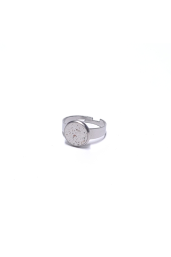 Bibeton: Szürke - állítható kicsi gyűrű
