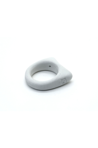 Botos Balázs: Simple Ring White gyűrű