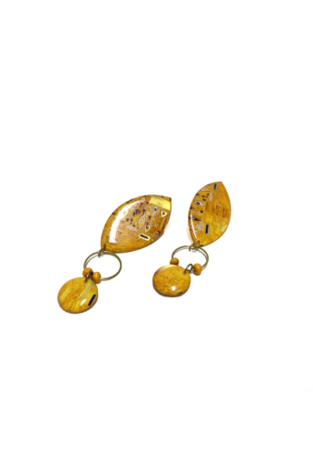 COTA: Duplacsepp "Klimt" fülbevaló