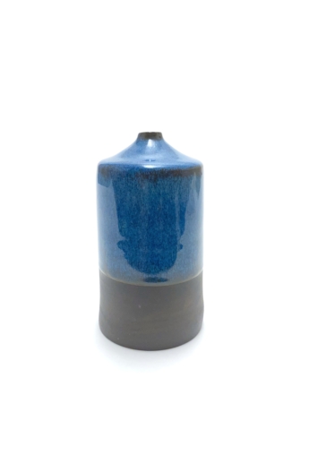 Czakó Kerámia: Kék Váza n3 / magasság 16cm, ø 8cm