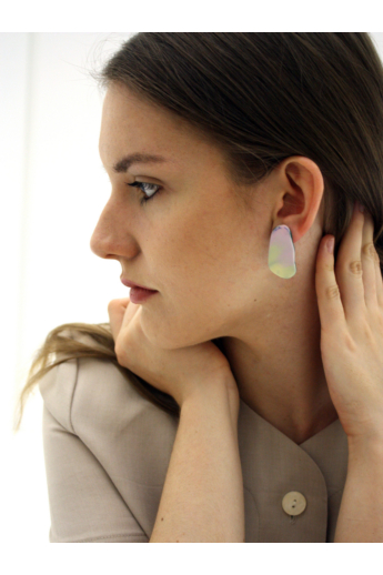 Borbala Design: Mini fülbevaló / rózsaszín