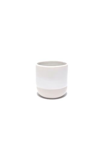 Pastel Ceramics: Fehér csésze / magasság 8cm, ø 7cm