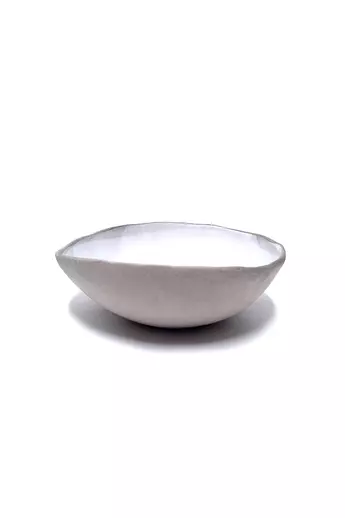 Pastel Ceramics: Nagy mintás salátástál / ø25cm