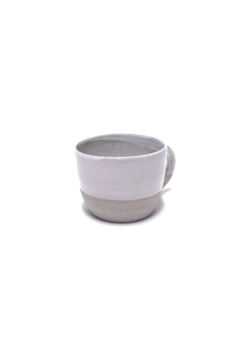 Pastel Ceramics: Fehér nagy bögre n1 / magasság 10cm, ø 11cm