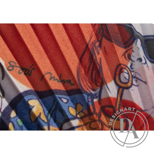 Artfans: Buborékfújó - művészi legyező