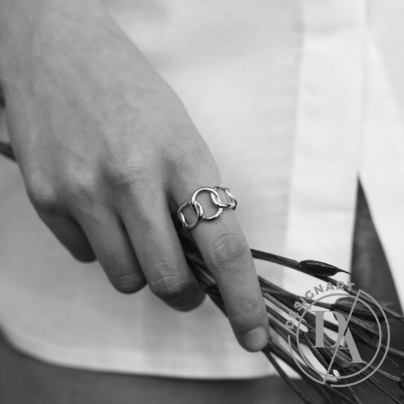 Babushka: Bold ezüst gyűrű