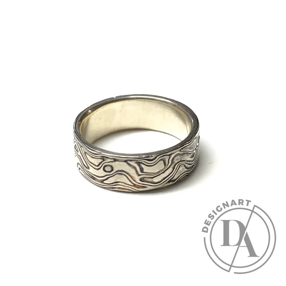 Bajcsi-Nagy Balázs: MOKUME gyűrű-pár