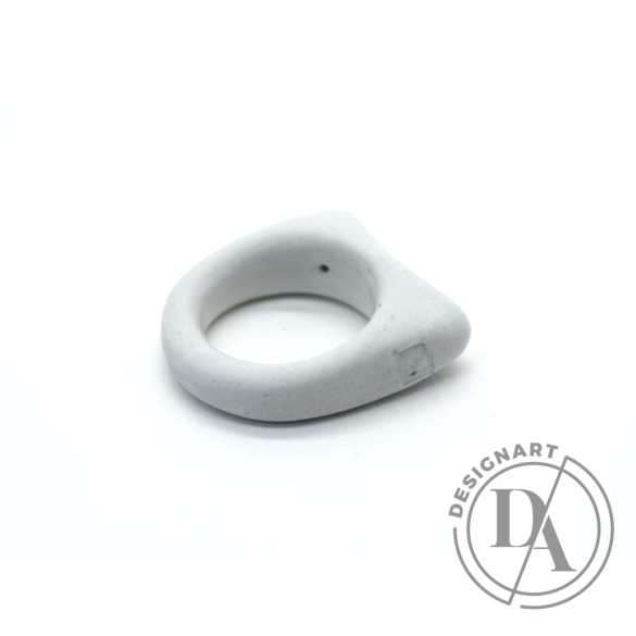 Botos Balázs: Simple Ring White gyűrű