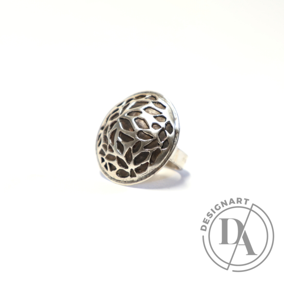 Mester Éva: Ornamentális ezüst gyűrű