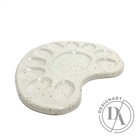 Pastel Ceramics:  Paletta és ecsettartó tálka n2 / ø 8cm