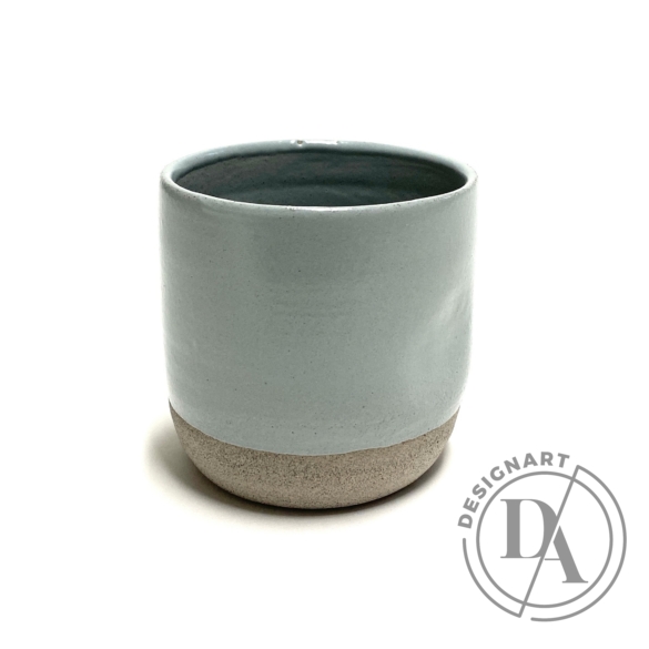 Pastel Ceramics:  Kék nyomott bögre / magasság 7cm, ø 8cm