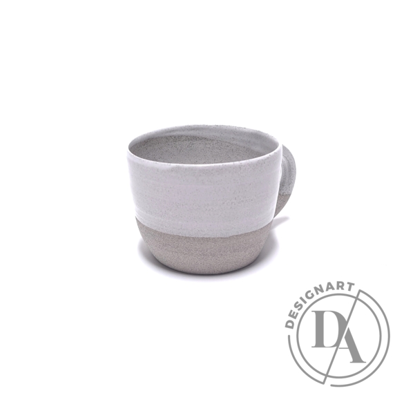 Pastel Ceramics: Fehér nagy bögre n1 / magasság 10cm, ø 11cm