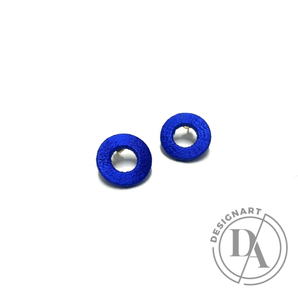 TIA Design: Kör fülbevaló - kék